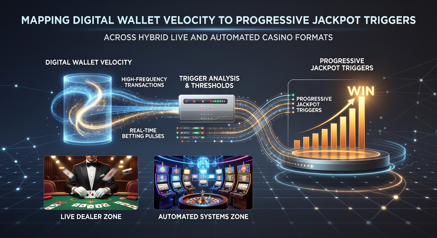 Digital wallet transaction flows connecting to progressive jackpot systems in hybrid casino environments