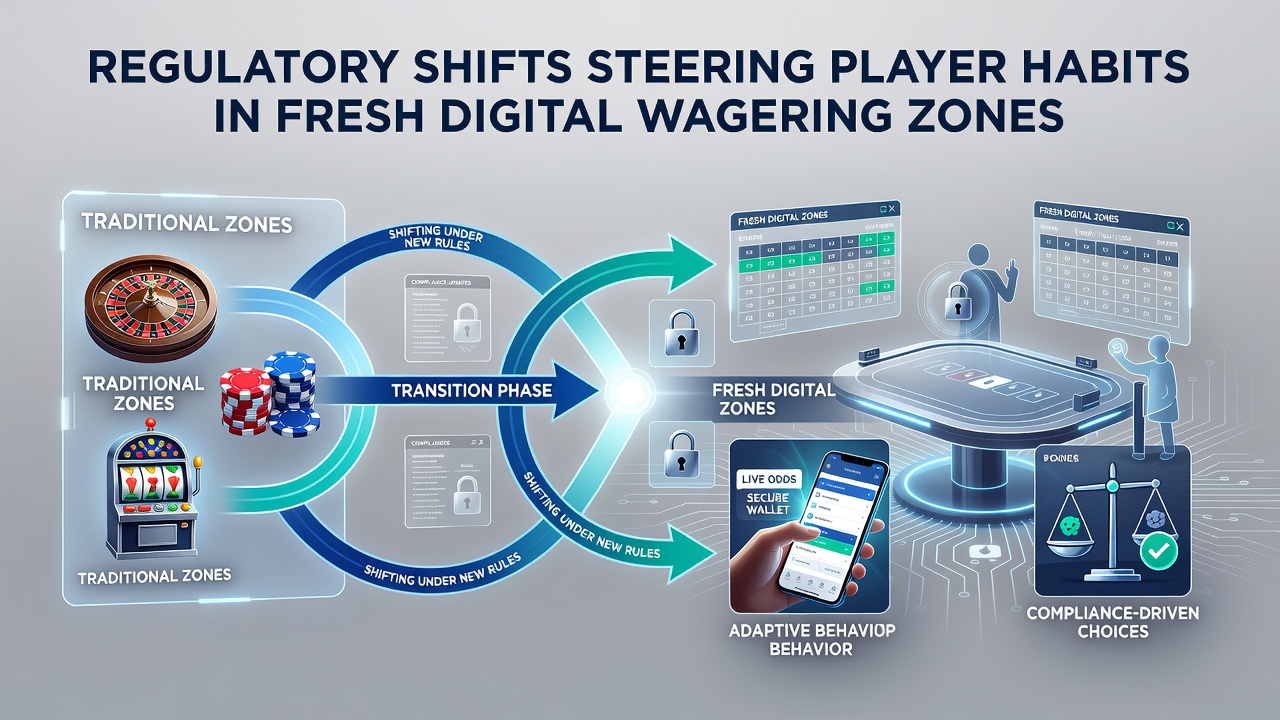 Player behavior adjustments following updated digital gambling regulations
