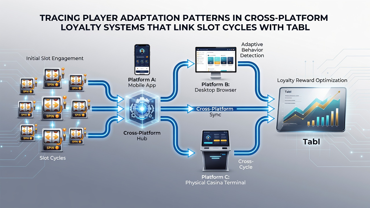 Player activity heatmap illustrating adaptation between slot cycles and table game progressions over multiple loyalty periods