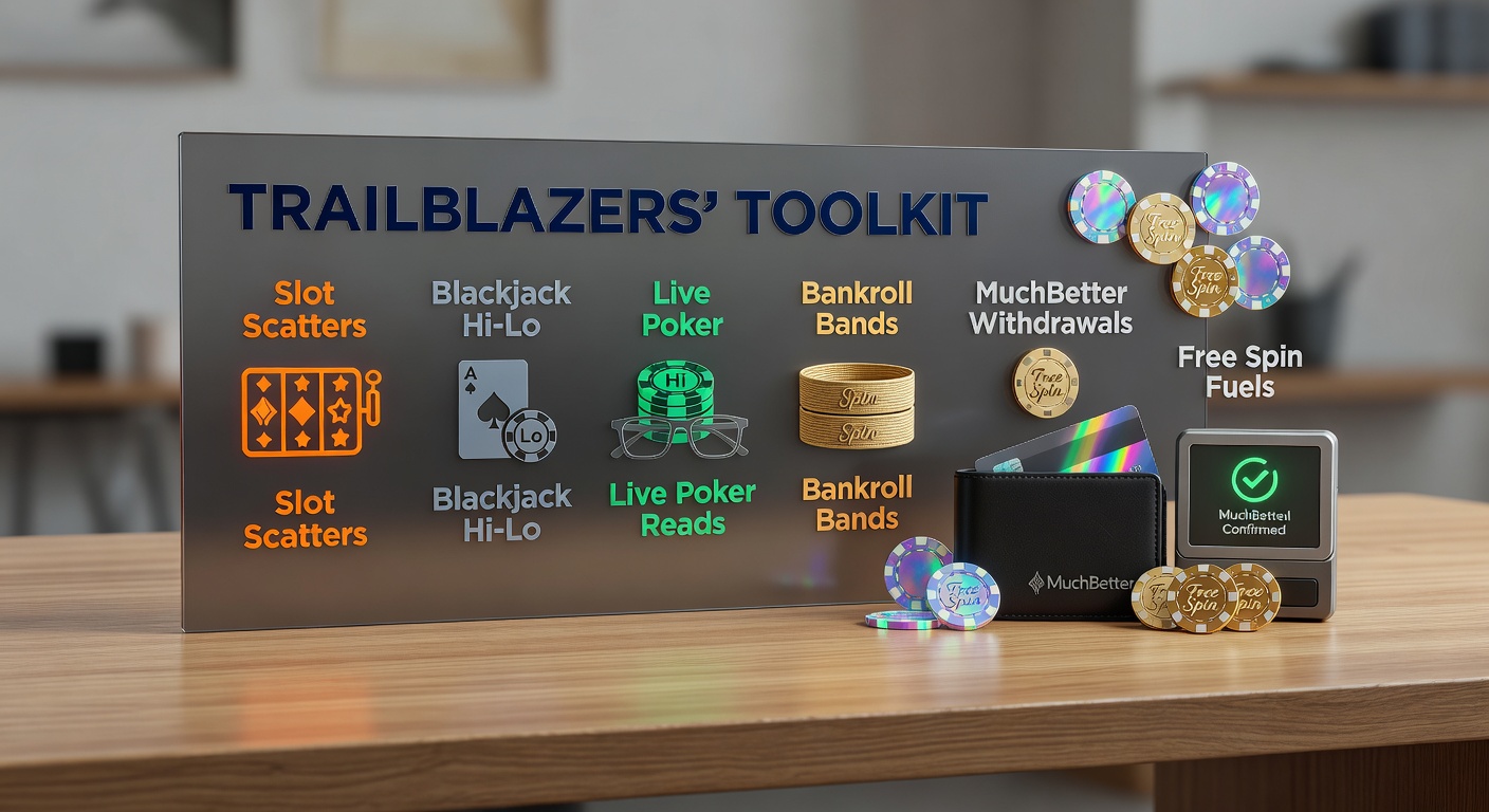 Dynamic casino scene showing slot scatters activating bonuses alongside blackjack tables and poker players analyzing hands